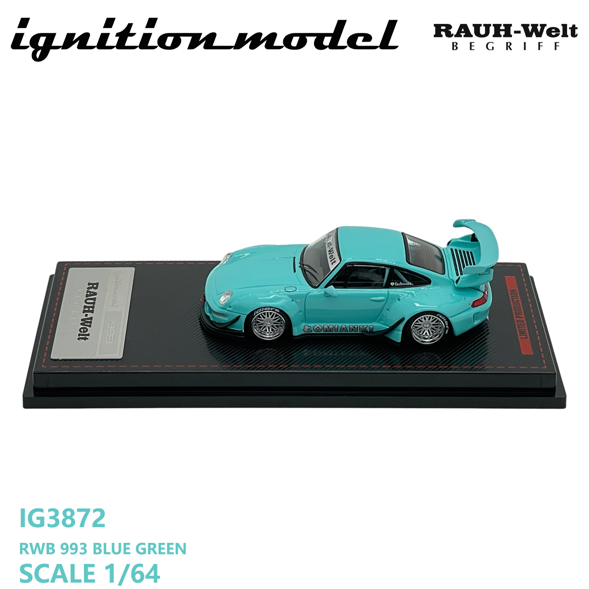 โมเดลรถ Porsche 911 RWB 993 
