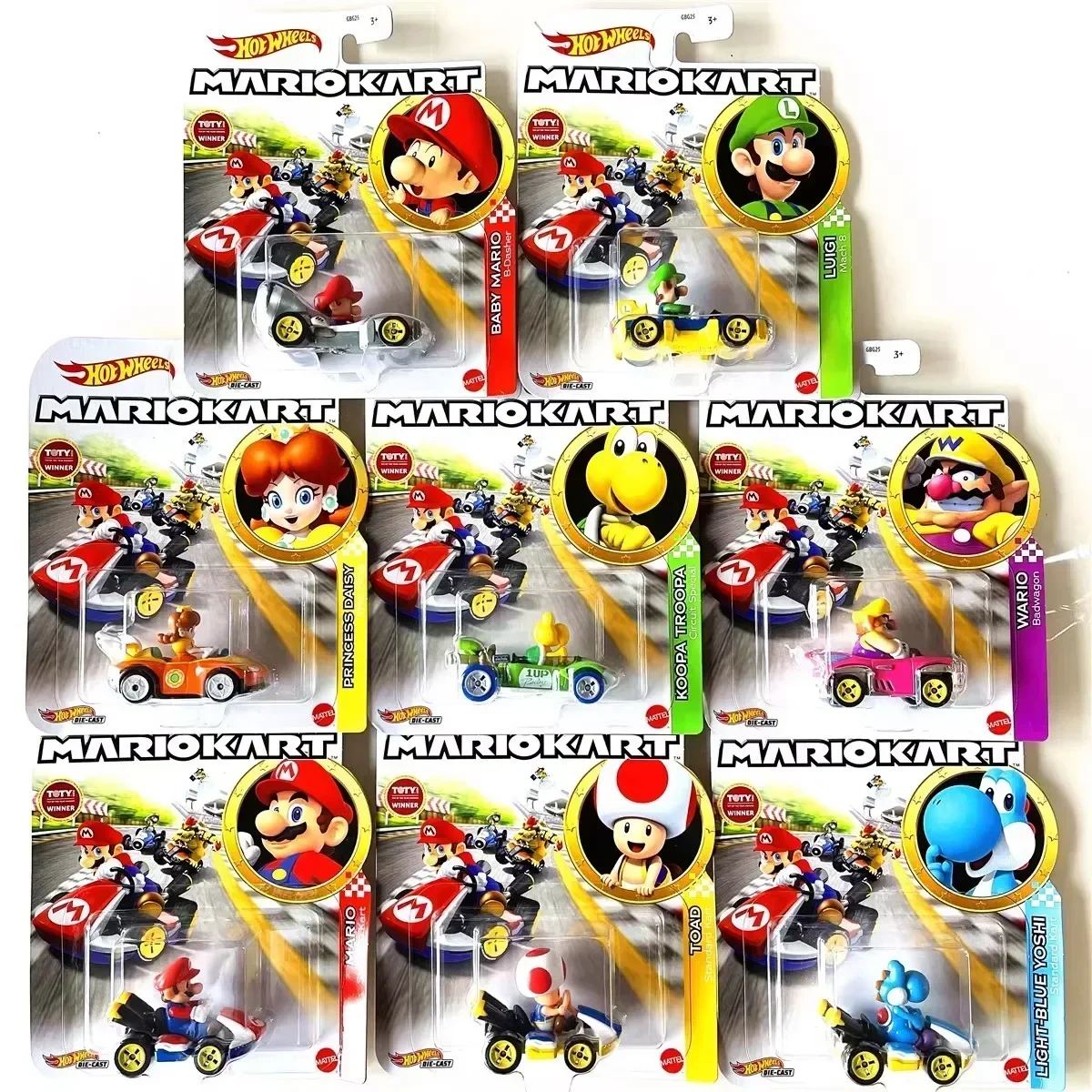 Original ล้อร้อน Mario Kart 1: - Hot Wheels Car Track Sets บทวิจารณ์และราคา